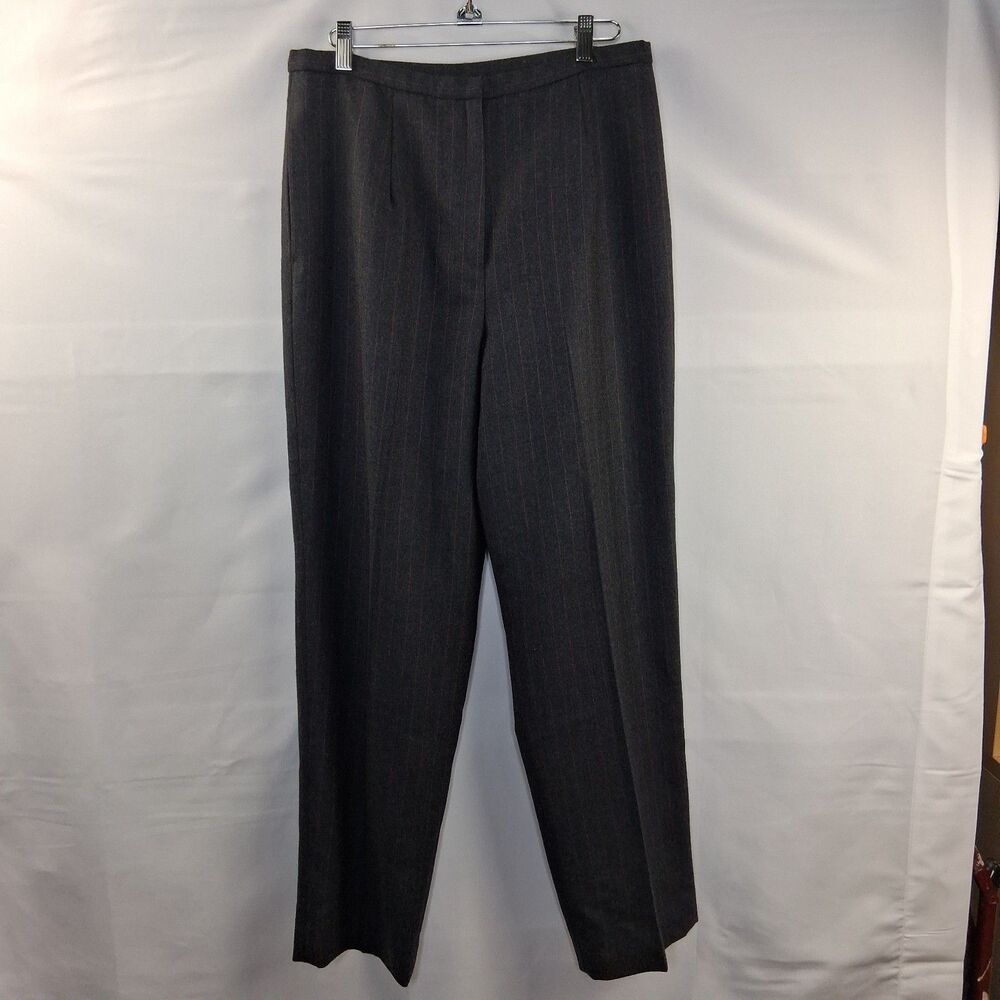 Pendleton 100% Virgin Wool Pinstripe Pants Women's Size 12